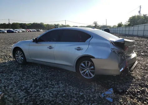 2015 Infiniti Q50 Base from USA, damaged, VIN JN1BV7AR2FM398879